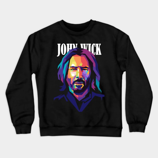 Excomunicado John Wick Crewneck Sweatshirt by Martincreative